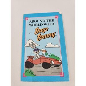 Vintage 1990s Tyson Looney Tunes Cartoon Booklet Project Coin Rub Book Pamphlet